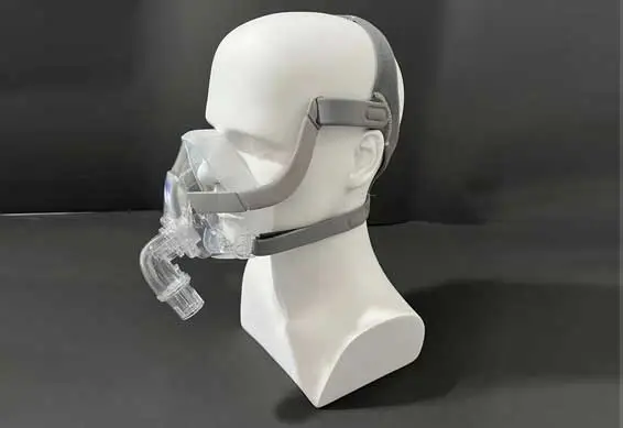 positive pressure oxygen mask