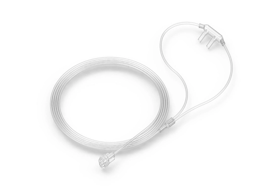 nasal cannula oxygen tube nose